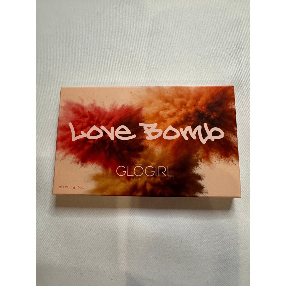 Glogirl Cosmetics‎ Love Bomb Eyeshadow Palette Women 15g Warm Neutrals Excellent